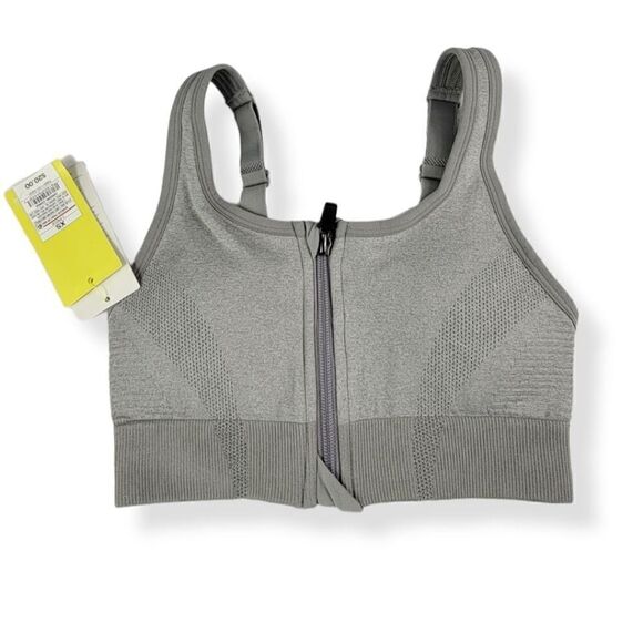 All In Motion Gray Medium Support Bra Size XS - Picture 1 of 4